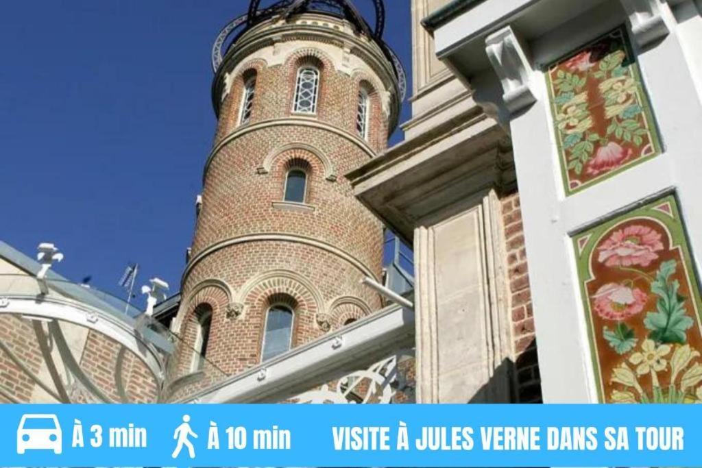 Grand T2 Gare Amiens Tout Confort 2Pers Wifi Exterior photo